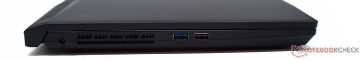 разъем питания, USB Type-A 3.2 (5 Гбит/с), USB Type-A 2.0