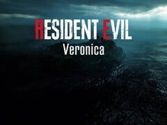 Баннер с изображением острова Рокфорт в игре Resident Evil Veronica
