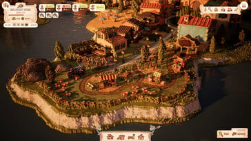 На картинке: Скриншот игрового процесса из игры Town to City.