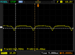 DC dimming на 65% яркости