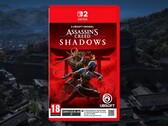 Показан арт коробки Assassin's Creed Shadows Switch 2 (Источник изображения: Auchan, Ubisoft с правками)