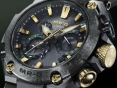 Модель Casio MRG-B2000RG-3A (на фото) выглядит с матовой, почти каменной текстурой по краям и видимыми шестигранными винтами. (Источник изображения: Great G-Shock World)