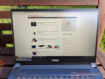 MSI Creator 15. Уличное применение