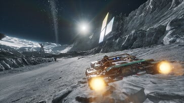 На изображении: скриншот игрового процесса STAR WARS: Galactic Racer.