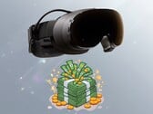 Логотип Valve Steam Frame, изображённый над стопкой наличных денег