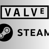 Логотипы Valve и Steam (Источник изображения: Valve Corporation, Общественное достояние, через Wikimedia Commons, DemonDays64, модификация файла Valve Corporation, Общественное достояние, через Wikimedia Commons)