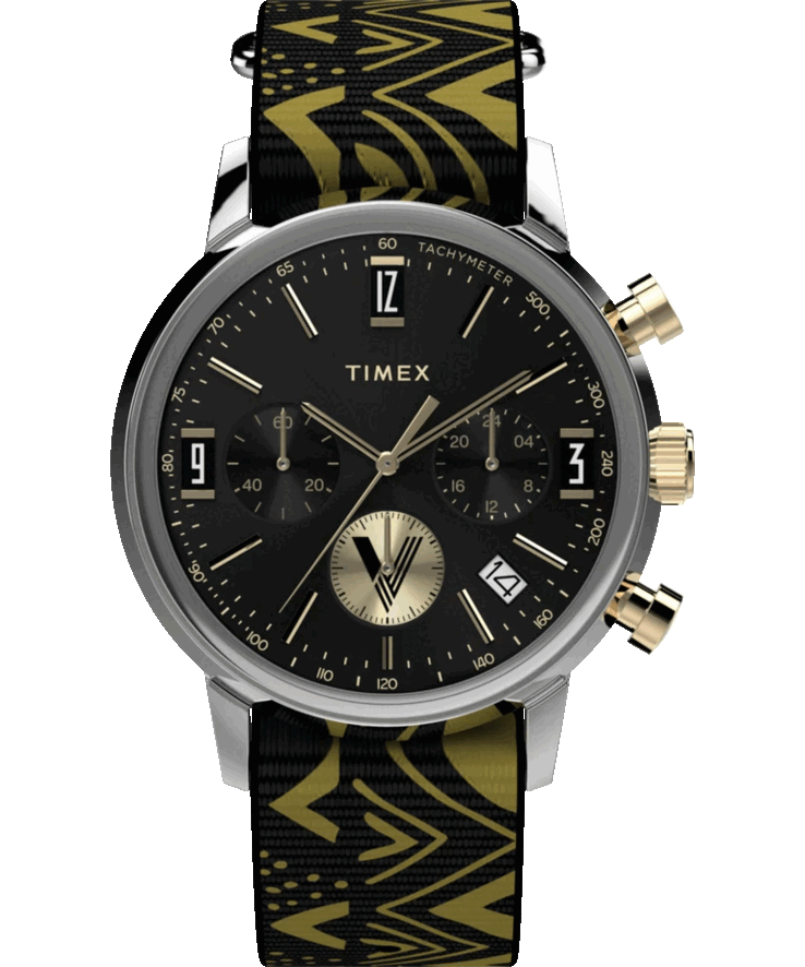 Подарочный набор Vontlle x Timex Marlin с кварцевым хронографом TWG069100