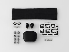 В коробку входят пенопластовые наконечники четырех размеров, два стабилизирующих плавника и оголовье для сканеров (Источник изображения: Final)