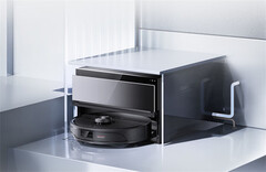 Новейший робот-пылесос Roborock P10S Pro оснащен ультратонкой интеллектуальной док-станцией. (Источник изображения: Roborock)