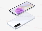 Предполагается, что Galaxy A36 будет выглядеть следующим образом. (Источник изображения: Giznext x OnLeaks)