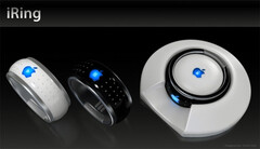 Ранний рендер Apple Ring. (Источник изображения: Yanko Design)