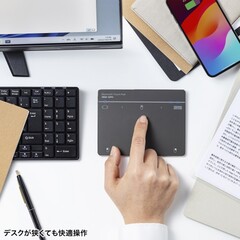 Sanwa Supply выпускает мультисенсорный тачпад MA-PG521GB с Bluetooth. (Источник: Sanwa Supply)