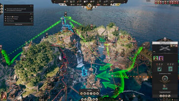 На изображении: скриншот игрового процесса из игры «Corsair Cove».