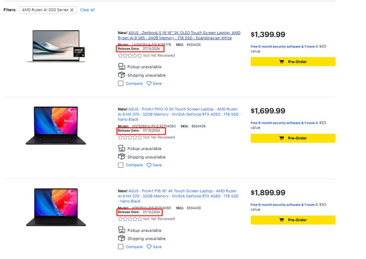 Списки в Best Buy (Источник изображения: Best Buy)