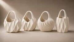 Подходят ли сумки, напечатанные на 3D-принтере, также просто в качестве декоративных предметов? Вероятно, да.