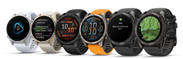 Разновидности Garmin Fenix 8 (Источник изображения: Garmin)