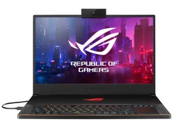 Asus ROG Zephyrus S17 с присоединённым аксессуаром ROG Eye