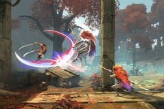 Игра «The Lost Crown» сочетает в себе динамичные боевые сцены с точным и сложным платформингом.