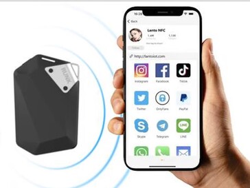 Дубликат Runk 2.0 в виде визитной карточки с NFC (Источник изображения: Runker)