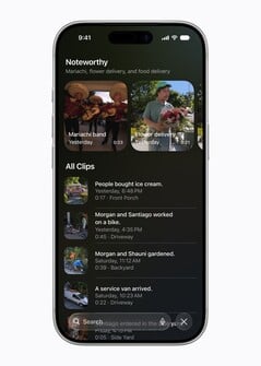 Apple Система искусственного интеллекта способна распознавать интересные фрагменты видеозаписей и добавлять к ним текстовое описание.