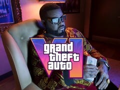 Баннер с информацией о цене предзаказа на GTA 6, на котором изображен Буби Айк с пачкой наличных