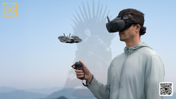 Полет на DJI Neo 2 с парой очков DJI Goggles N3. (Источник изображения: через Игоря Богданова)