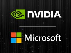 Показаны логотипы Nvidia и Microsoft (Источник изображения: блог Nvidia с правками)