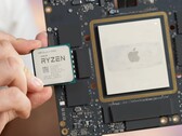 Процессор Apple M1 Ultra занимает ОЧЕНЬ много места на мат. плате (Изображение: YouTube, пользователь Max Tech)