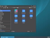 Рабочий стол Artix Linux (Источник изображения: GeeksforGeeks)