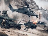 Battlefield 6 - скриншот, на котором изображены армейские машины и вооруженные фигурки, - обещает стать сильным возвращением серии игр. (Источник изображения: DICE) 