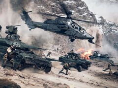 Battlefield 6 - скриншот, на котором изображены армейские машины и вооруженные фигурки, - обещает стать сильным возвращением серии игр. (Источник изображения: DICE) 
