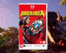 Показан снимок коробки Borderlands 4 Switch 2 (Источник изображения: GamingReplay с правками)