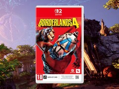Показан снимок коробки Borderlands 4 Switch 2 (Источник изображения: GamingReplay с правками)