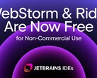 WebStorm и Rider от JetBrains доступны для загрузки для некоммерческого использования. (Источник изображения: JetBrains)