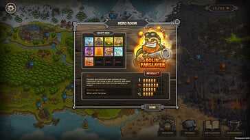 На изображении: скриншот игрового процесса из Kingdom Rush - Tower Defense.