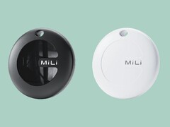 MiTag Duo выпускается в двух цветовых вариантах и комплектуется кольцом для ключей. (Источник изображения: MiLi) 