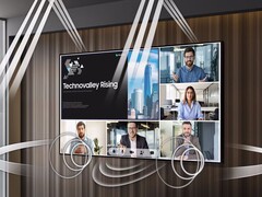 QH115FX: Большой мини-светодиодный экран для профессионалов. (Источник изображения: Samsung)