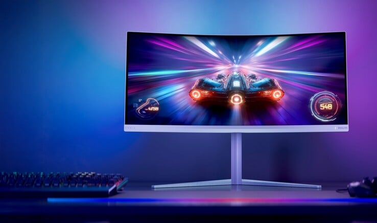 Игровой монитор Philips Evnia 34M2C5601QA обладает максимальной частотой обновления 200 Гц. 