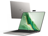Honor magicBook Art 14 Snapdragon продается только в отделке "Зимнее серебро". (Источник изображения: Honor)