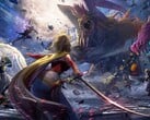 Арт ключа Dissidia Duellum Final Fantasy с изображением нескольких персонажей Final Fantasy.