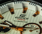 Крупный план логотипа Casio Edifice