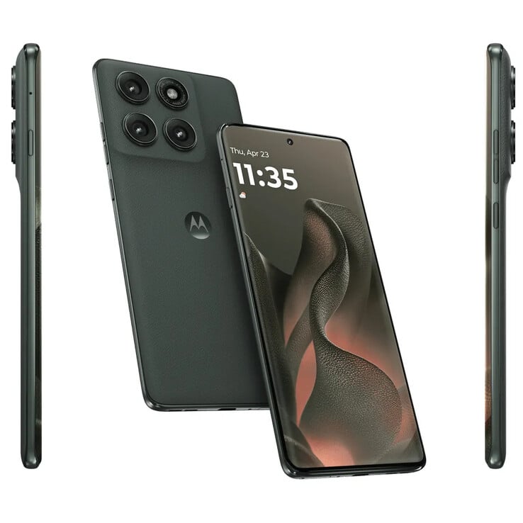 Передняя, задняя и боковые стороны телефона (Источник изображения: Motorola)
