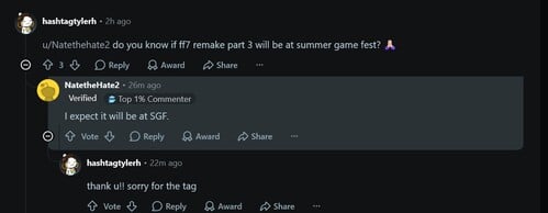 Утечка информации о Final Fantasy 7 Remake Part 3 Summer Game Fest