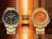 Модель Seiko HDB011J8 (слева) на фотографии рядом с моделью HDB012J8 (справа). Обе модели выпущены ограниченным тиражом.