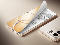 В рекламе смартфона TCL P80 Ultra указывается, что его рамки тоньше, чем у большинства флагманских смартфонов.