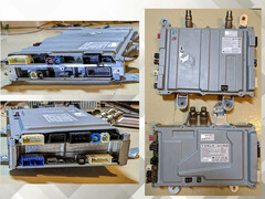 Компьютер Tesla AI4 против компьютера HW3 (внизу).