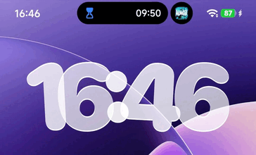 HyperIsland отображает два одновременных живых действия: таймер и музыкальный плеер. (Источник изображения: u/Square-Opportunity48 через Reddit)
