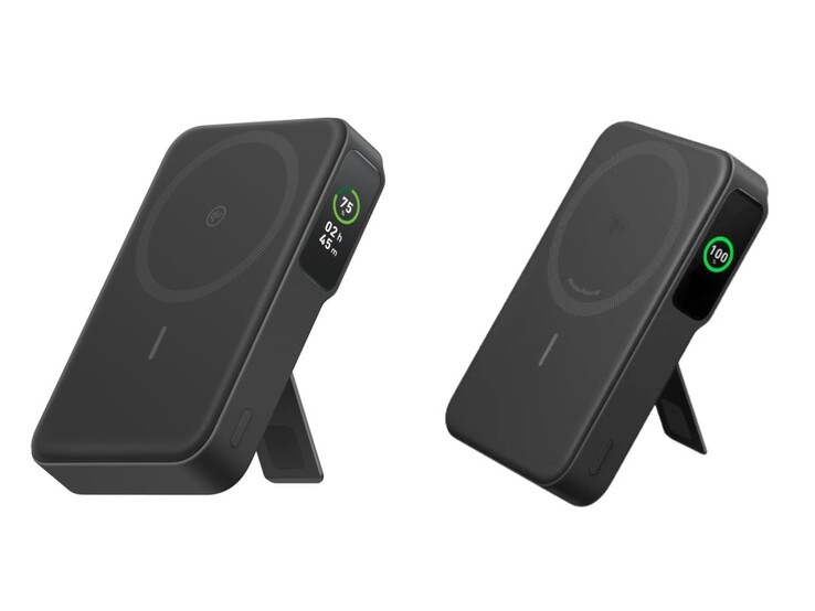 Новая (слева) и старая (справа) версии Anker MagGo Power Bank (10K)