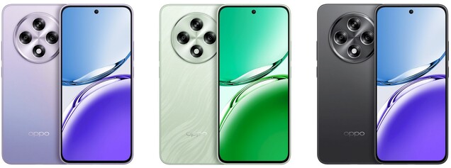 Oppo предлагает A3 в трех цветовых вариантах. (Источник изображения: Oppo)
