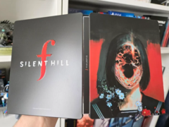 Изображение стальной книги Silent Hill f (источник изображения r/gamecollecting)